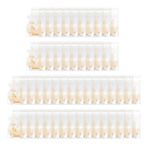 Oderra 250ml Breast Milk Storage Bags 50PCS- Pre-S
