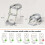 Lyefancy Kids Potty Training Seat with Steps, 2 in 7
