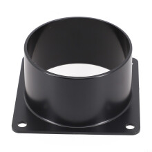 Ventilation Duct Connector ABS Wall Flange 75120mm Smooth Airflow Design for Fresh Air Fan