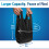 Adult Nappy Bags - 200 Pack, 20% Thicker Sacks, Ea 4