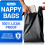 Adult Nappy Bags - 200 Pack, 20% Thicker Sacks, Ea 1