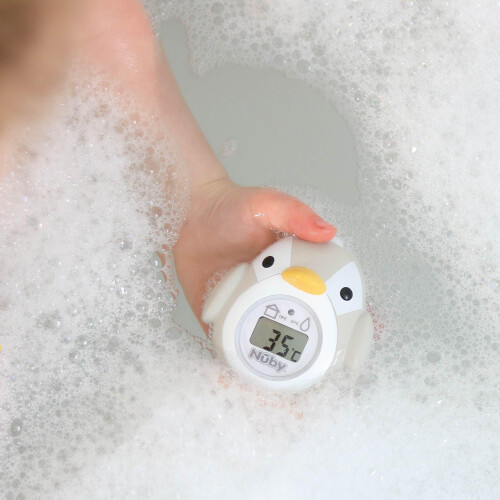 Nuby Nuby Penguin Baby Bath Thermometer - Digital Therm 2