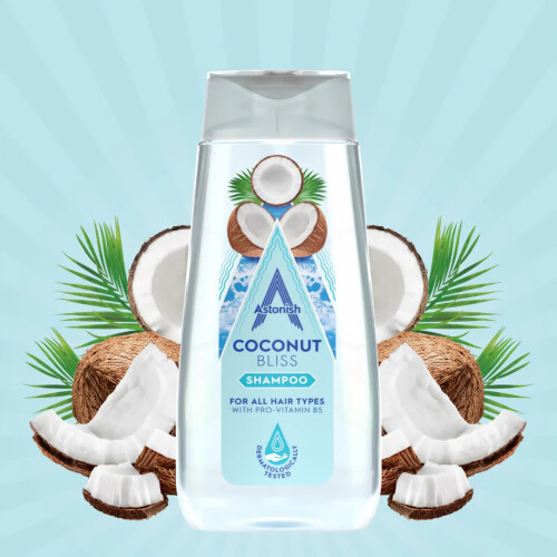 Astonish Astonish Coconut Bliss Shampoo with Pro-Vitamin B5 1