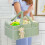 HAGOT Nappy Caddy, Large Capacity Foldable Travel 6