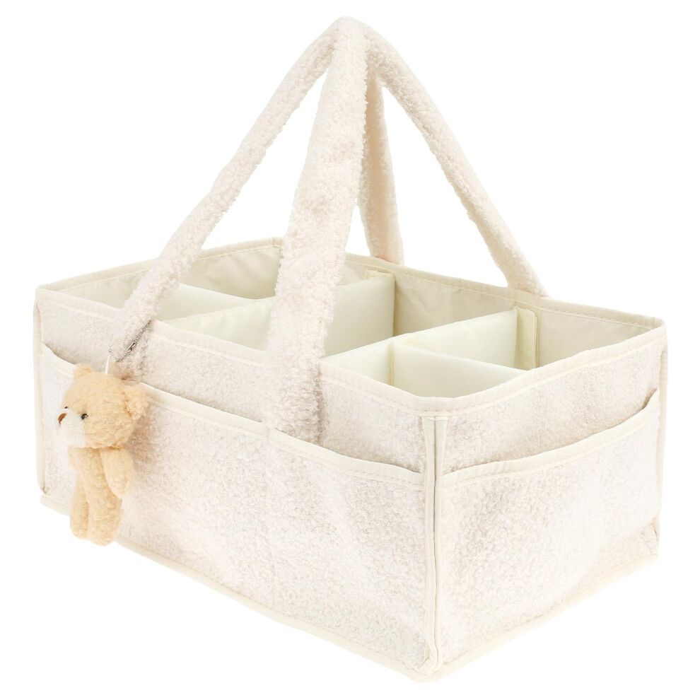 Baby Nappy Caddy Organiser With Removab Guijzsltrg