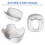 Maliton Potty Training Toilet Seat with 2 Step Sto 8