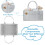 VIRAHYEM Nappy Caddy Organiser, Newborn Essentials 3
