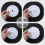 2-Set Adhesive Ceiling Hooks, Super Glue Mosquito 4