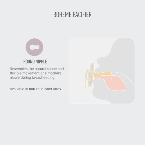 BIBS Boheme Soother 2-Pack. BPA Free Dummy Pacifie 2