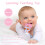 Vicloon Baby Teething Set, 2 Pack Teething Mittens 5