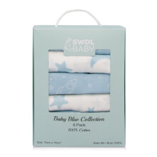 Large Baby Muslin Cloths - 100% Cotton Muslin Squa
