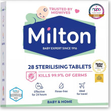 28 Milton Sterilising Tablets -Kill 99.9% of Germs