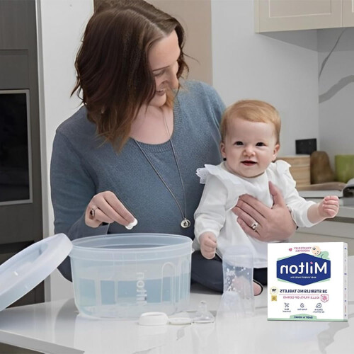 28 Milton Sterilising Tablets -Kill 99.9% of Germs 1
