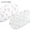 GLLQUEN BABY 2 Pack Moses Basket Fitted Sheets, Ne 7