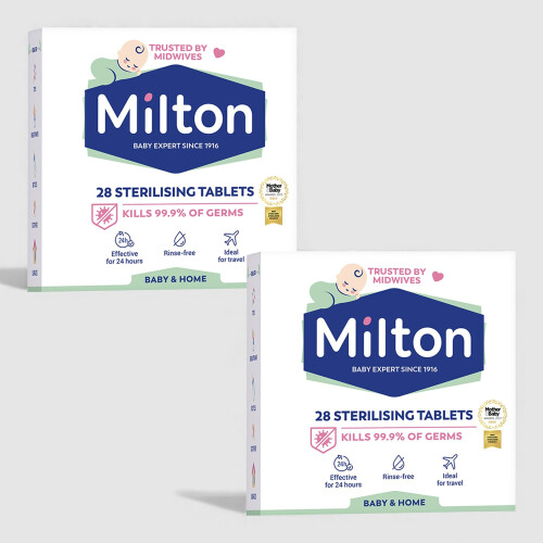 2 x 28 Milton Sterilising Tablets for Cleaning Bab
