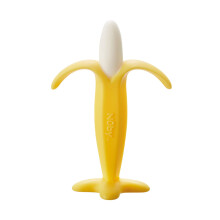 Nuby Banana Soothing Teether Easy Grip BPA-Free Suitable from 3 Months Plus, One Size