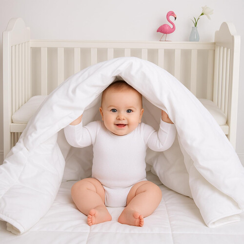 EDS Cot Bed Duvet & Pillow Set 4.5 Tog Lightweight 1
