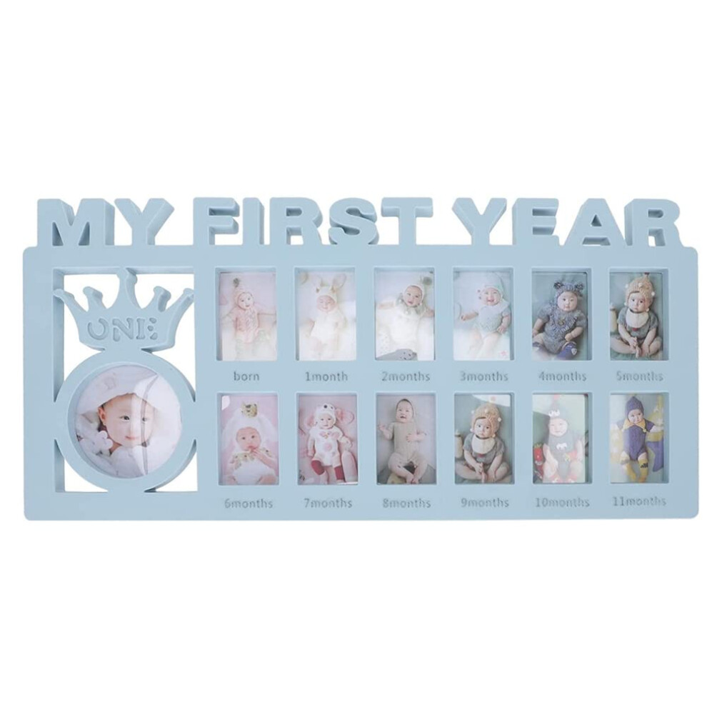 Inelihoo My First Year Baby Photo Frame Baby Picture Frames