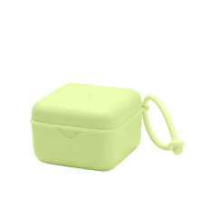 BIBS Pacifier Box with Strap. Soother Holder and S