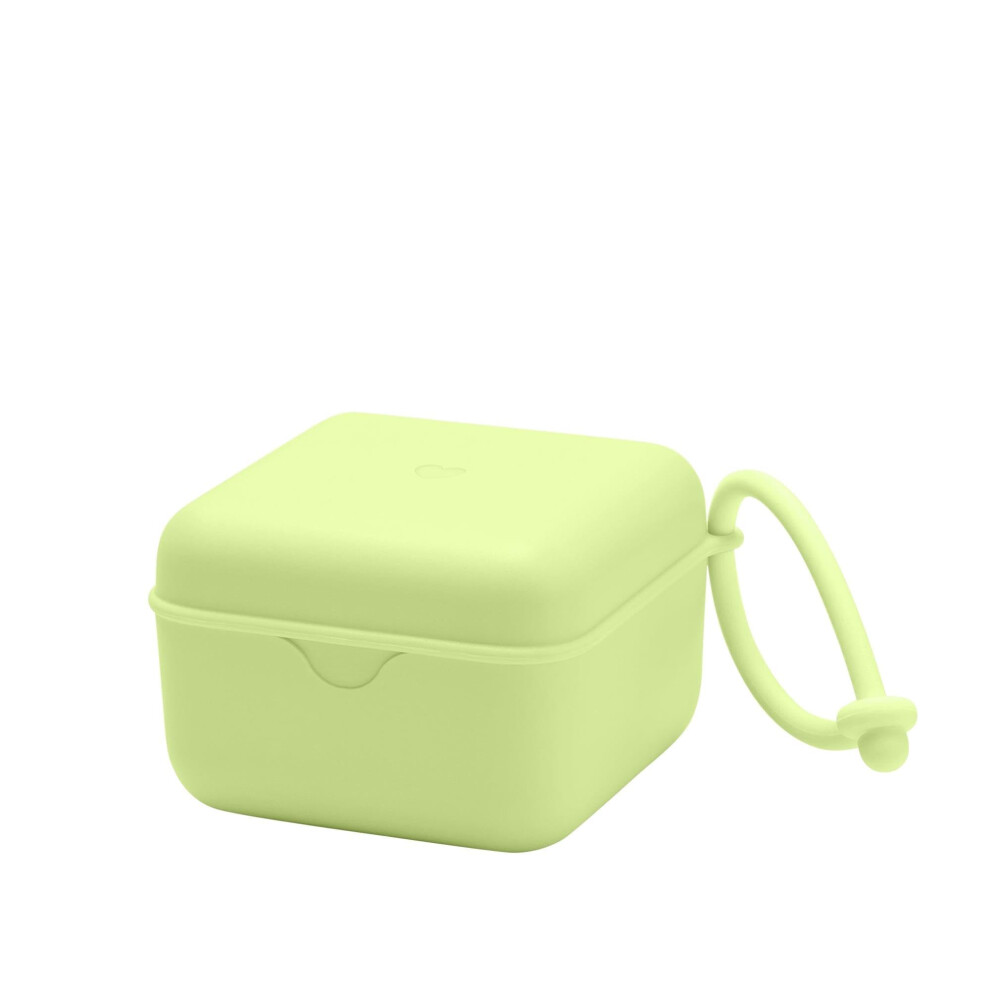 Bibs Pacifier Box With Strap. Soother Holder And S