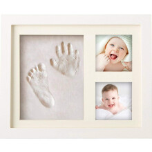 PewinGo Footprint & Handprint Clay Kit, Baby Photo