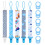 5 Pcs Dummy Clips with 5 Pcs Silicone Adapter, PP 1