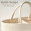 Kodomoore Nappy Caddy – Cotton Rope Baby Storage B 3