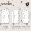 GLLQUEN BABY 4Pack Moses Basket Fitted Sheets, New 2