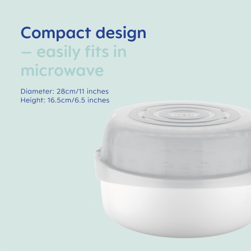 MAM MAM Microwave Steriliser I for Quick and Easy Stea 2