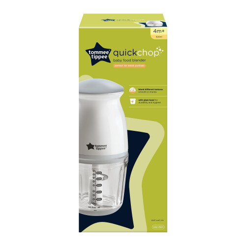 Tommee Tippee Tommee Tippee Quick-Chop, 500ml Capacity, Mini Ele 1