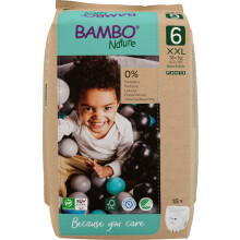 Bambo Nature Premium Training Pants (Size 6 XXL 18+kg), 18PK, Pull Ups, Eco-Labelled Potty Training Pants, Secure, Comfortable, Discreet for Active D