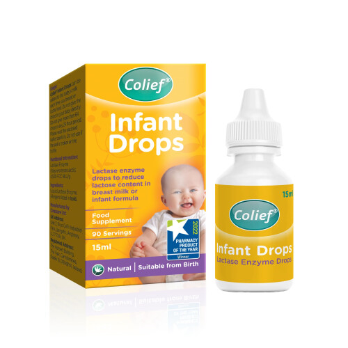 Colief Infant Drops | Lactase Enzyme Drops | Natur