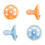 Tommee Tippee Tommee Tippee Breast-Like NightGlow Dummy, 6-18m, 1