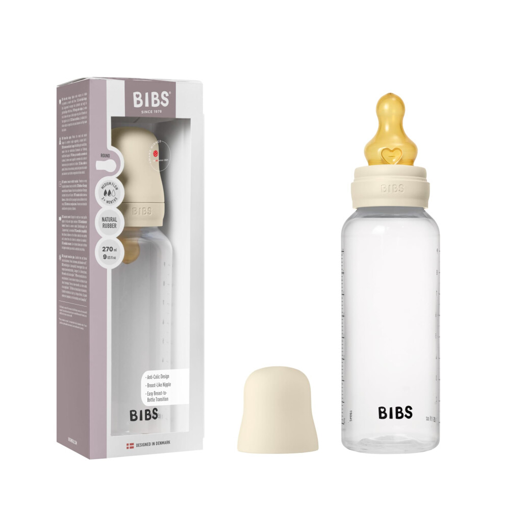 Baby Bottle 270 Ml Natural Rubber Latex Nippl Bibs