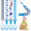 5 Pcs Dummy Clips with 5 Pcs Silicone Adapter, PP 8