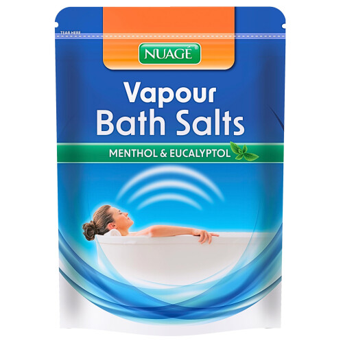 Nuage Vapour Bath Salts with Menthol and Eucalyptu