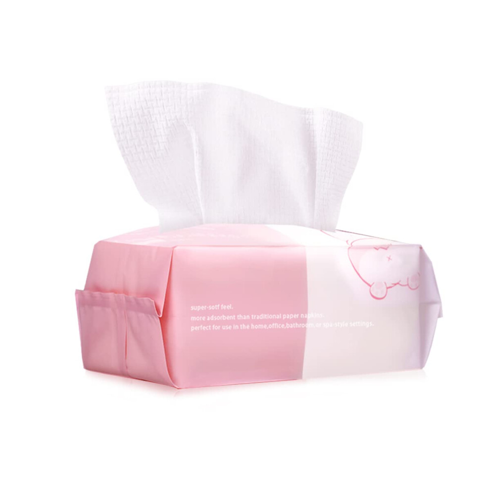Face Towel 60 Counts Disposable Face Wipes Cloths Uvm Tools