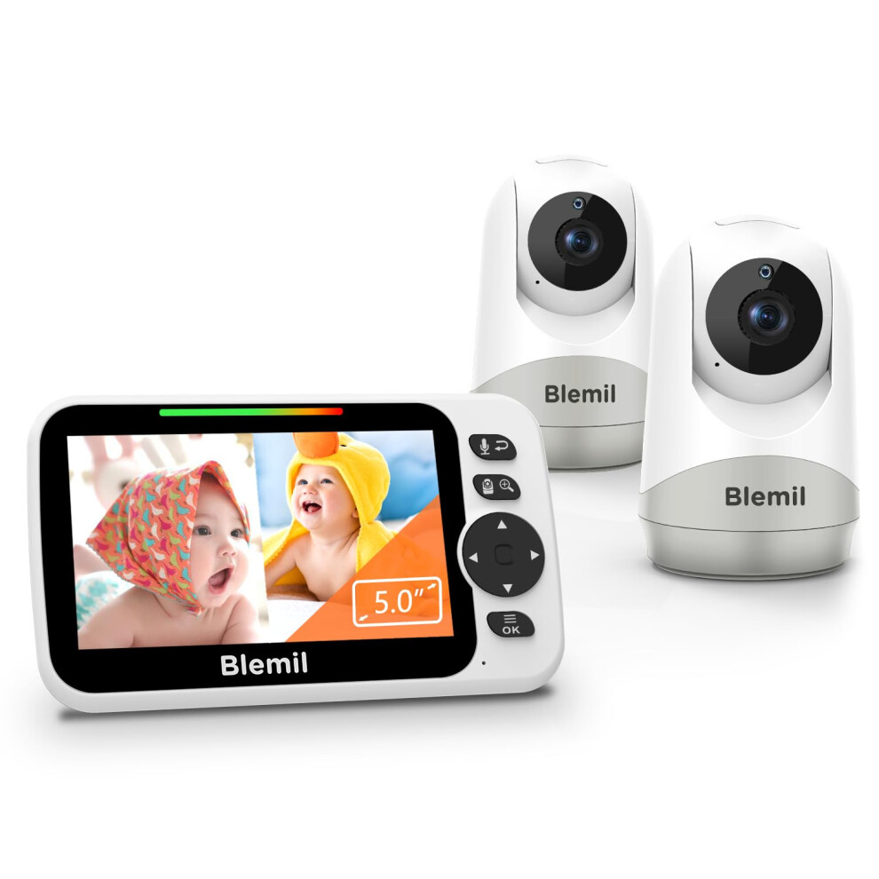 Upgrade Baby Monitor With 30-Hour Battery, Blemil