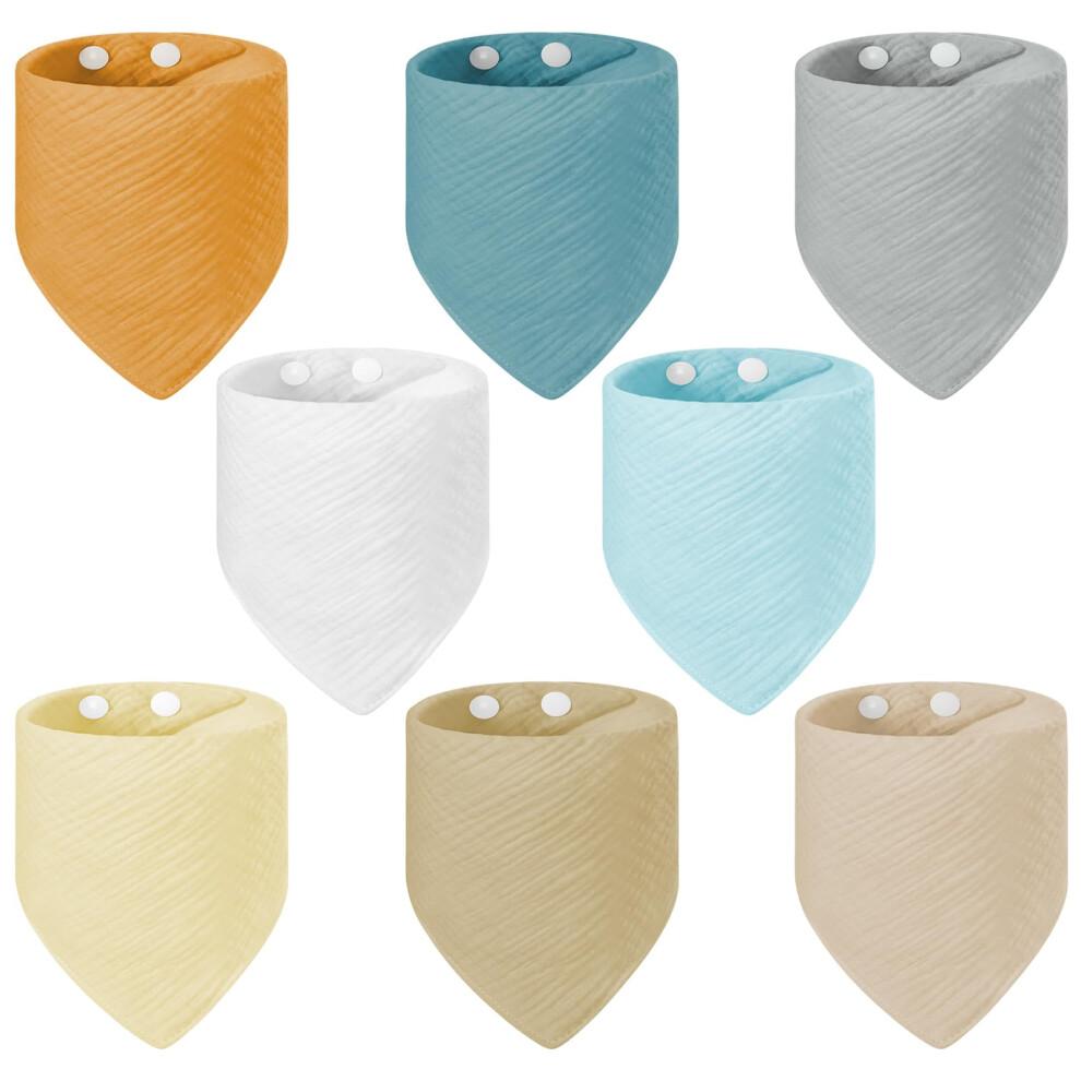 Baby Bandana Dribble Bibs Drool Bibs, 8 Pa Vicloon