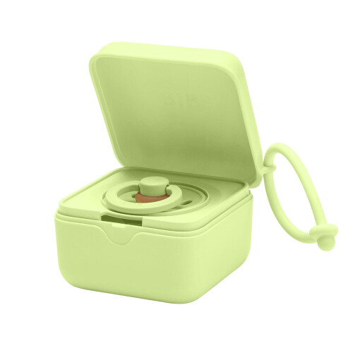 BIBS Pacifier Box with Strap. Soother Holder and S 1