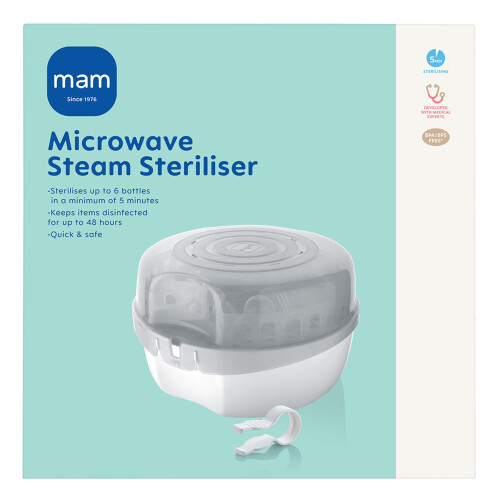 MAM MAM Microwave Steriliser I for Quick and Easy Stea 1