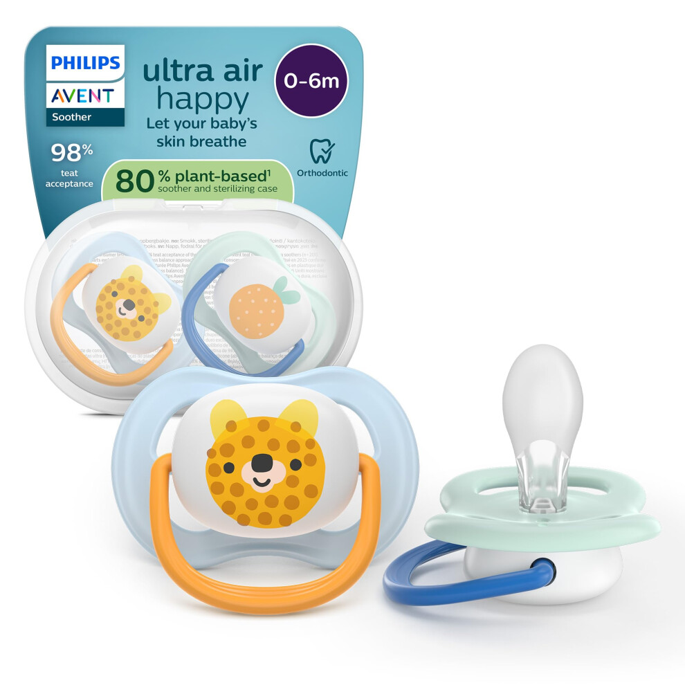 Philips Ultra Air Soothers - Orthodontic, Ba Avent
