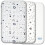 Next to Me Crib Sheets - 3pc Crib Fitted Sheet Set 1