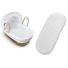 Moses Pram Basket Mattress Extra 4" Thick Super So