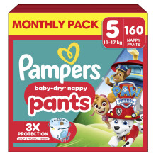 Pampers Baby-Dry Nappy Pants Paw Patrol Edition Si