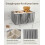 Coreint Nappy Caddy Organiser Large,Diaper Caddy,U 6
