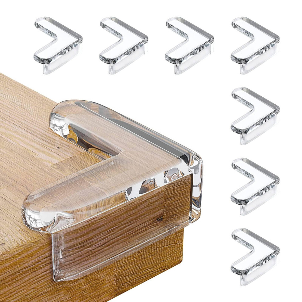 Corner Protectors For Kids,Baby Proofing Corners Safety Table Corners Guards, Edge Protector,Transparent Anti-Collision Corner For Sharp Furn Henyall