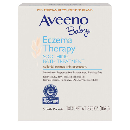 Aveeno Aveeno Soothing Baby Bath Treatment, Single Use Packets - 5 ea
