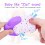 Vicloon Baby Teething Set, 2Pcs Mittens for Baby, 4