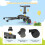 BugyKido Buggy Board with LED Wheels, Universal Bu 7